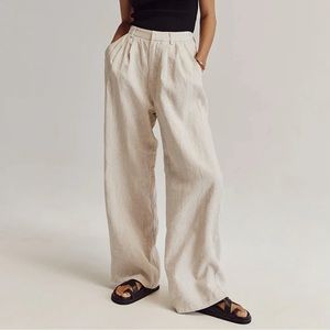 DISSH Norah natural double lined linen pants